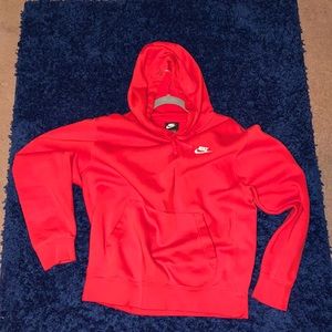 Red Nike Hoodie